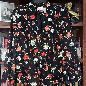 Alfred Dunner plus size floral blazer size 20